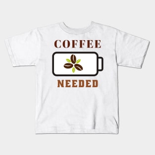 coffee, coffee lover, coffee bean, caffeine, coffee grinder, coffee gift, coffee gift idea, coffee maker Kids T-Shirt